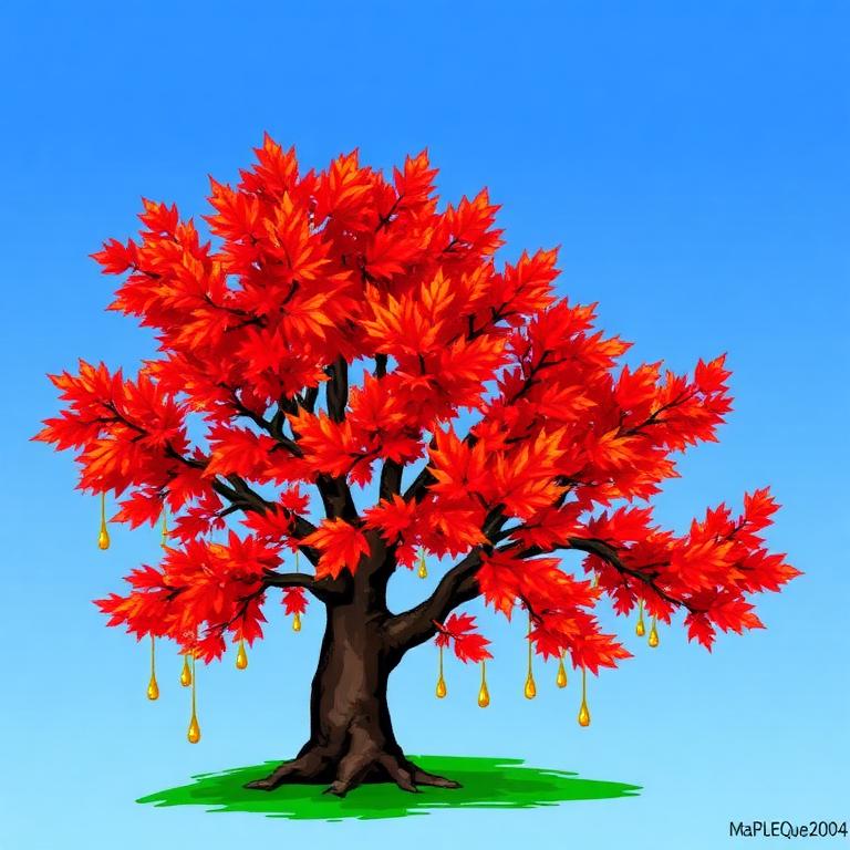 fan art of a Maple Tree