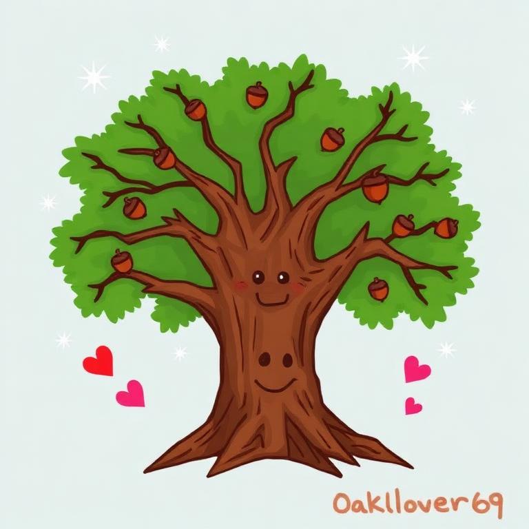 fan art of a Oak Tree